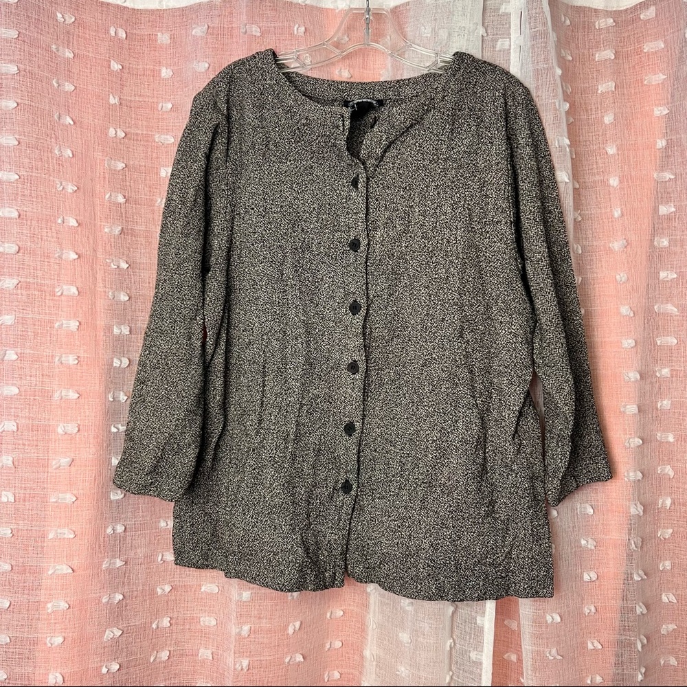 Vintage Eileen Fisher Button Down Shirt